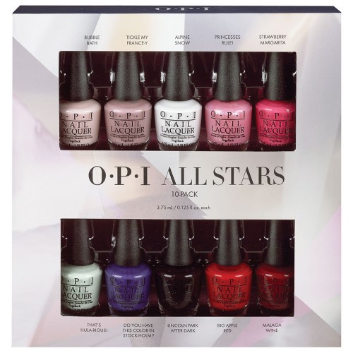 opi nail polish packages